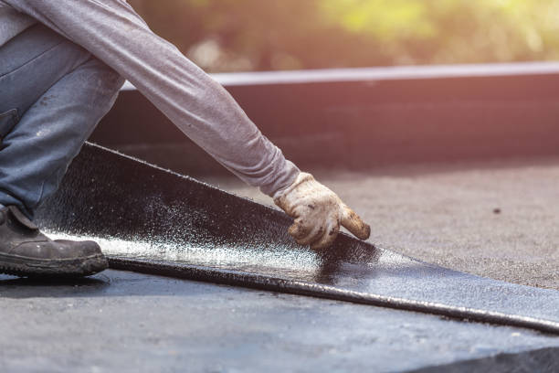 Professional Waterproofing technician working in Scandinavia, WI